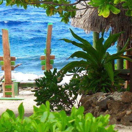 Green Lodge Moorea Temae Bagian luar foto