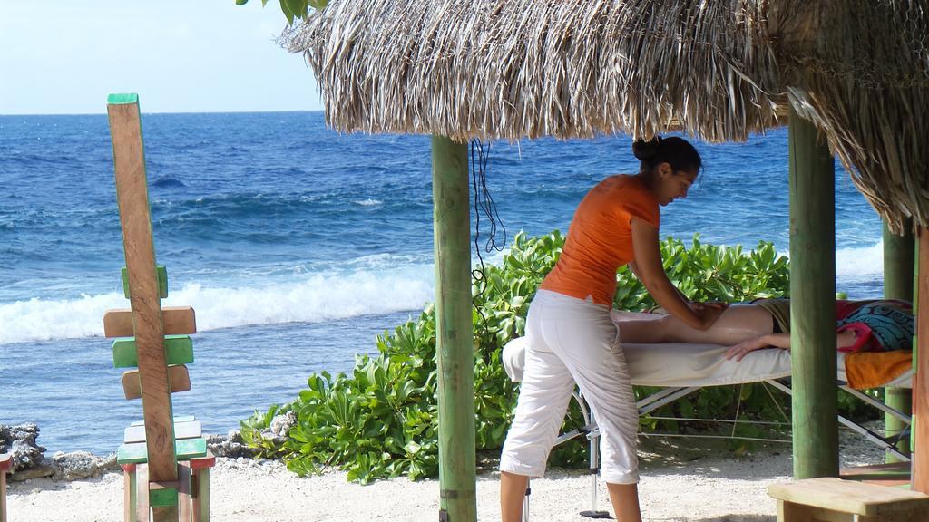 Green Lodge Moorea Temae Bagian luar foto